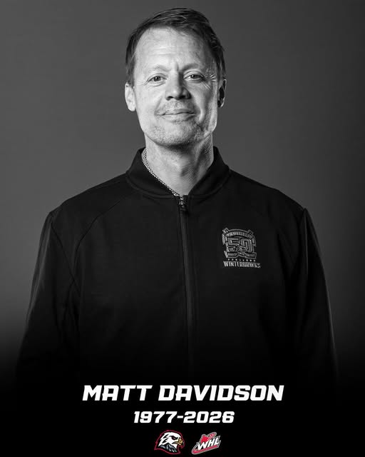 You are currently viewing Matt Davidson, Portland Winterhawks Mourn Passing of Matt Davidson The Director of Player Personnel